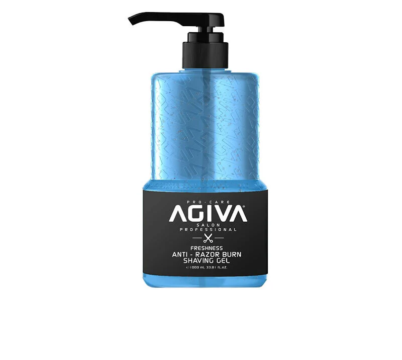 AGIVA FRESHNESS ANTI - RAZOR BURN SHAVING GEL 1000ML NUEVO FORMATO