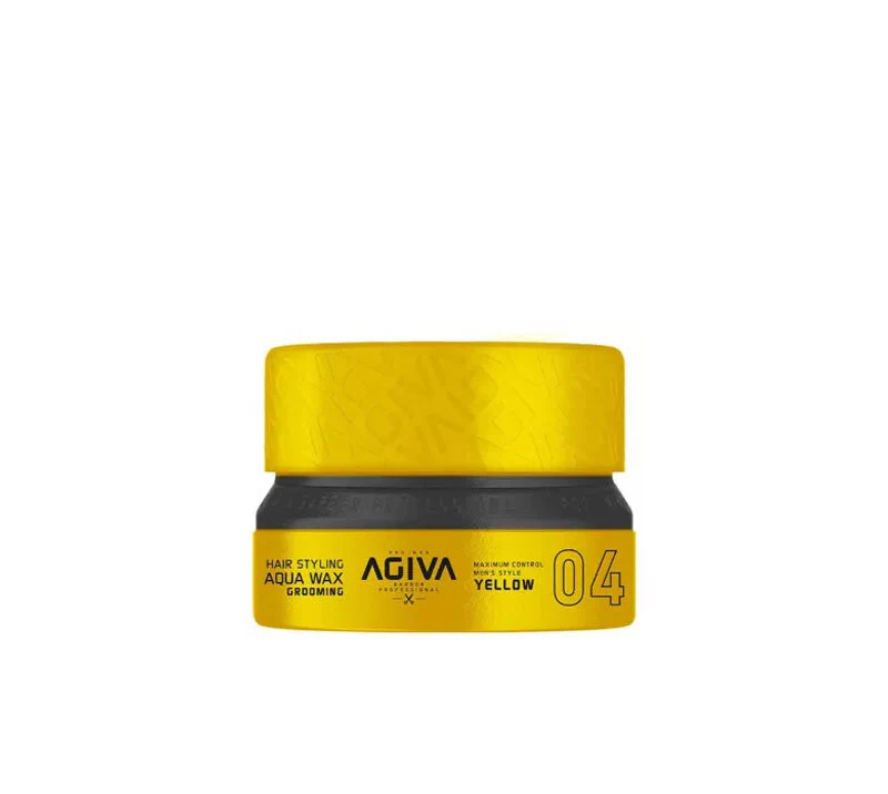 AGIVA HAIR STYLING AQUA WAX GROOMING YELLOW 04 155ML NUEVO FORMATO