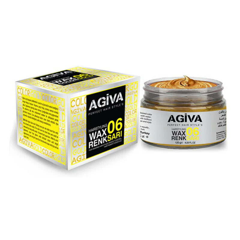 AGIVA HAIRPIGMENT WAX 06 COLOR YELLOW 120G