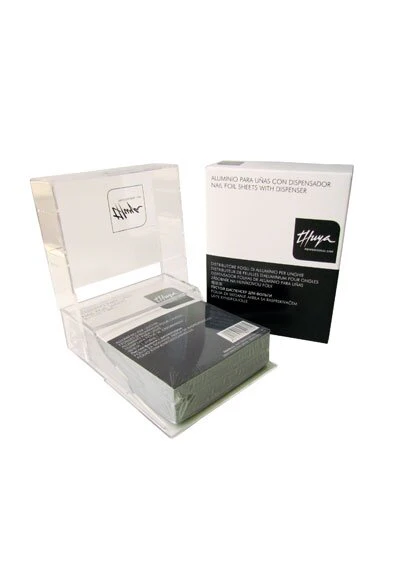 ALUMINIO UÑAS CON DISPENSADOR