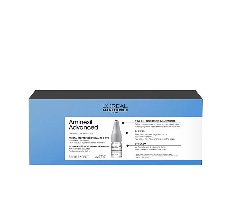 AMINEXIL ADVANCED ANTI-HAIR LOSS PROFESSIONAL PROGRAMME ANTI-HAIR LOSS ACTIVATOR 42X6ML