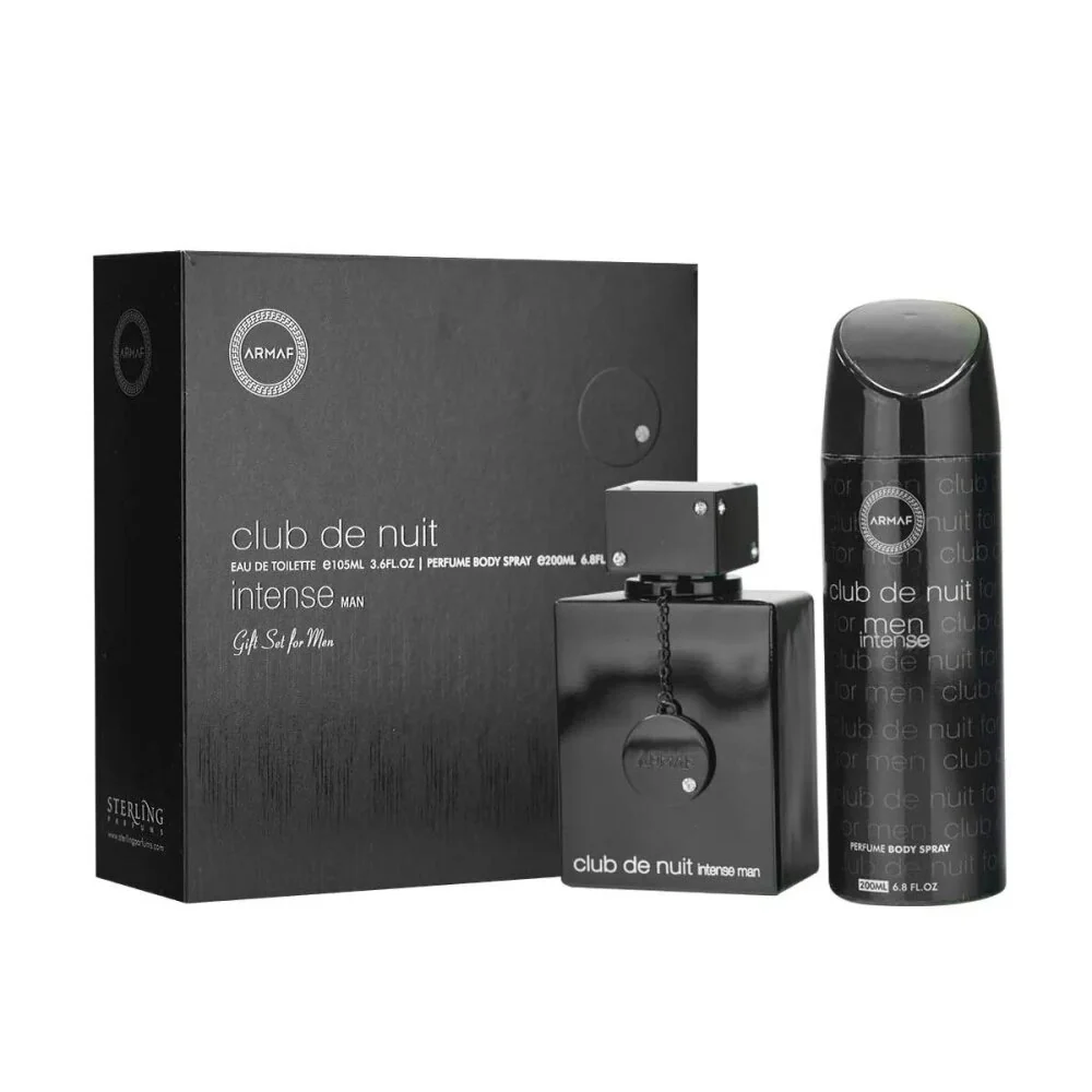 Armaf Club De Nuit Eau De Toilette Intense Man Spray 200ml Set 2 Piezas