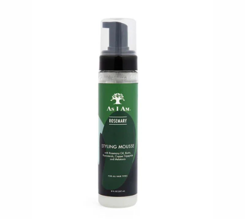 AS I AM ROSEMARY STYLLING MOUSSE 237ML