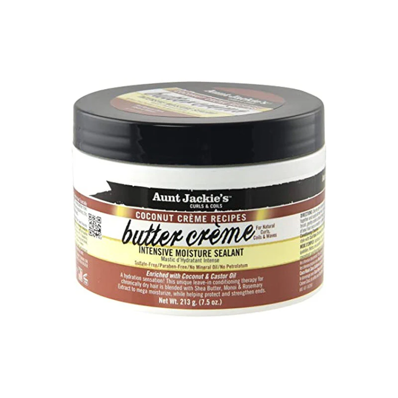 AUNT JACKIE´S COCONUT BUTTER CRÈME INTENSIVE MOISTURE SEALANT 213G
