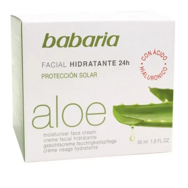 Babaria Aloe Vera Crema Facial Nutritiva 50ml