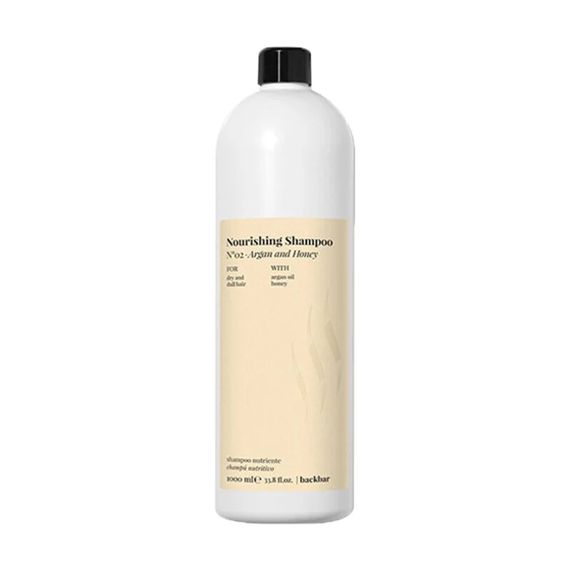 BACK BAR NOURISHING SHAMPOO Nº2 ARGAN AND HONEY 1000ML