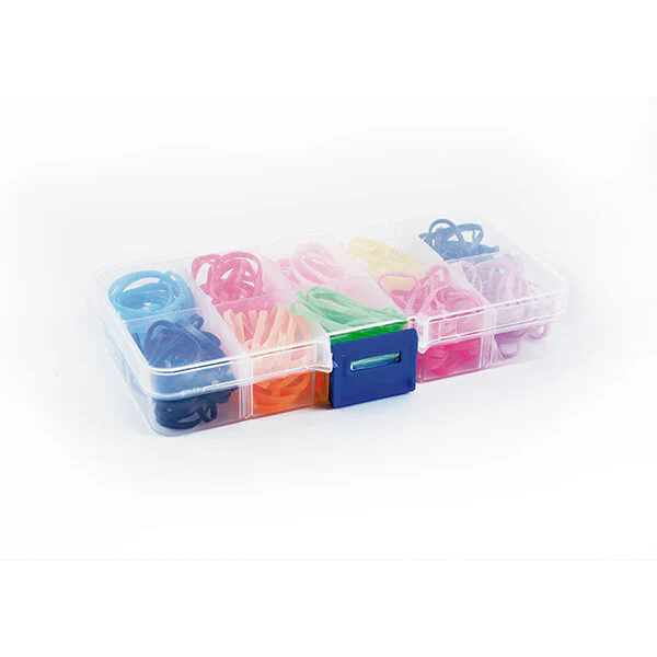 BIFULL CAJA GOMAS ELASTICAS COLORES MINI LASTIS