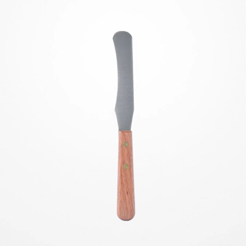 BIFULL ESPATULA CERA MANGO MADERA ACERO INOX EXTEN 01