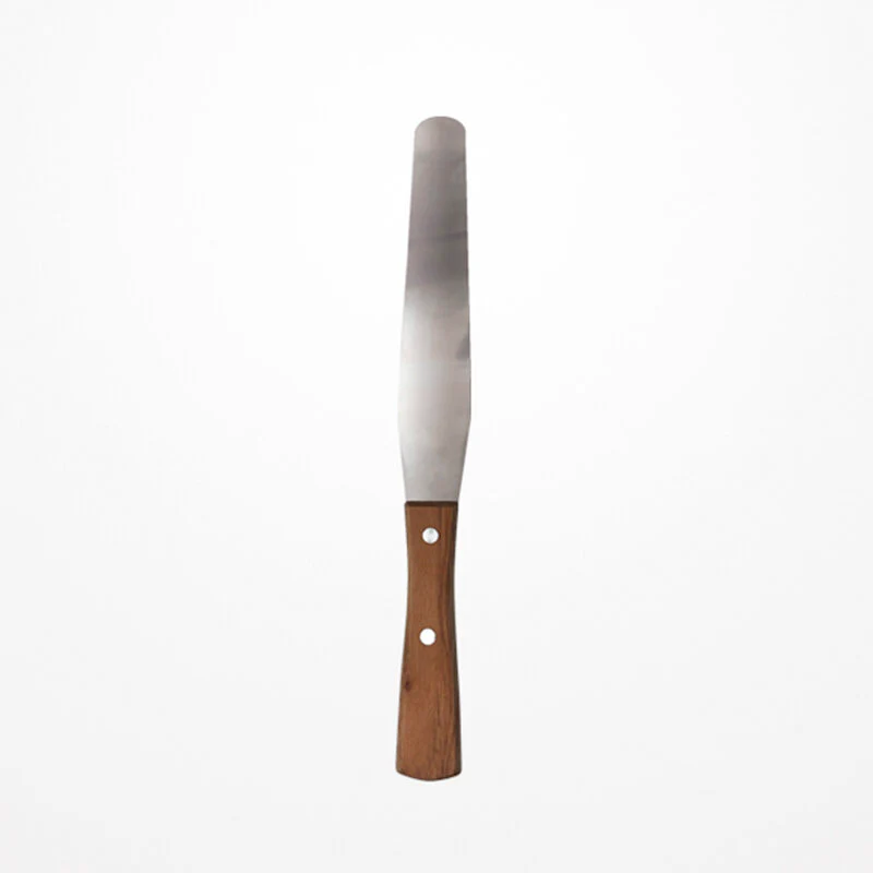 BIFULL ESPATULA CERA MANGO MADERA ACERO INOX EXTEN 02