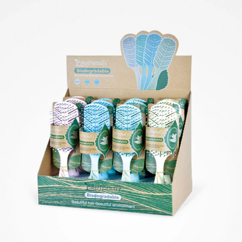 BIFULL EXPOSITOR CEPILLOS ESQUELETO BIODEGRADABLE BIOFRIENDLY 12 UNIDADES