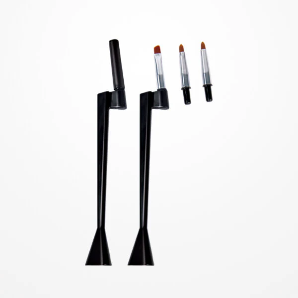 BIFULL SET DE PINCELES MAQUILLAJE 3 EN 1