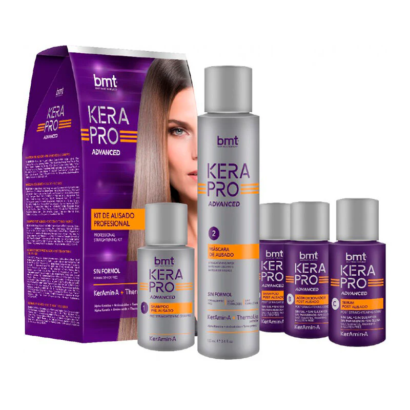 BMT KERAPRO ADVANCED KIT DE ALISADO PROFESIONAL