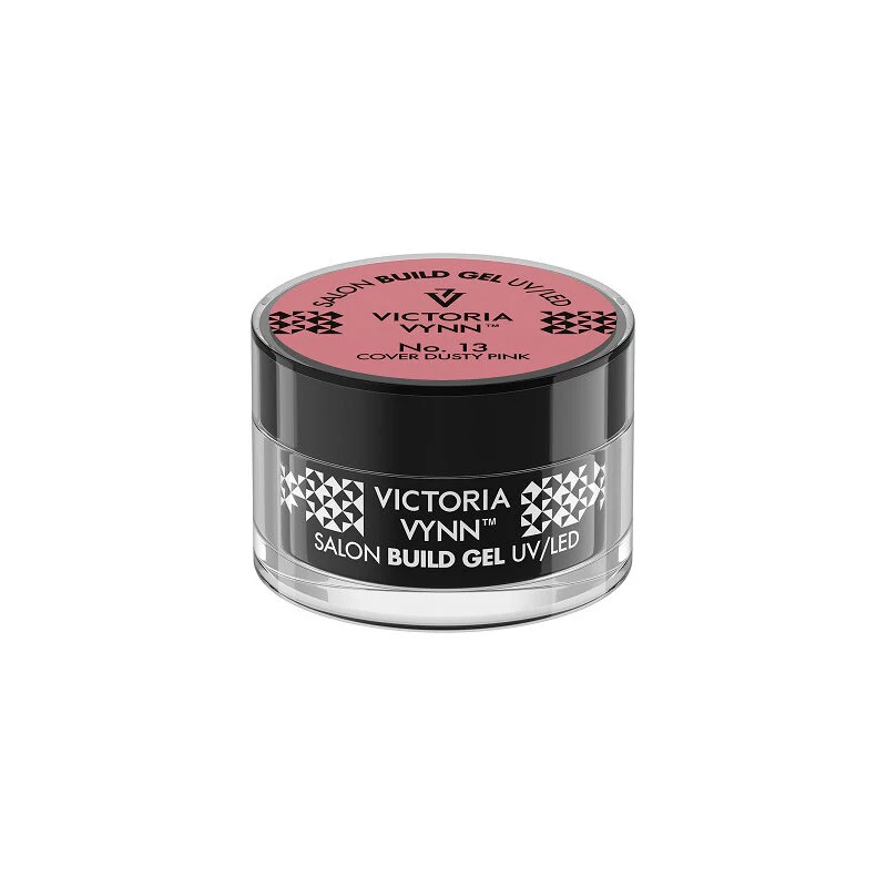 BUILD GEL UV/LED COVER DUST PINK 13 15ML