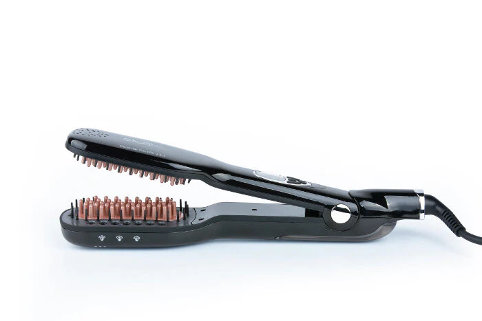 CEPILLO PLANCHA STEAM BRUSH BLACK