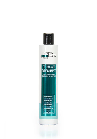 CHAMPÚ BIVALENTE ANTICASPA Y ANTIGRASO RE-BALANCE CARE 300ML DESIGN LOOK