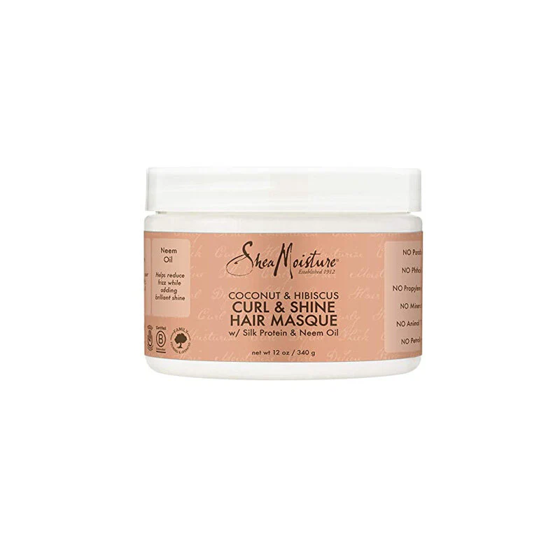 COCONUT & HIBISCUS CURL & SHINE HAIR MASQUE 340G