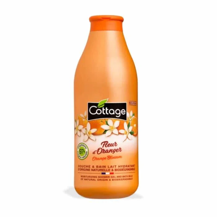 Cottage Moisturizing Shower Gel And Bath Milk Fleur D´Oranger 750ml - Image 2