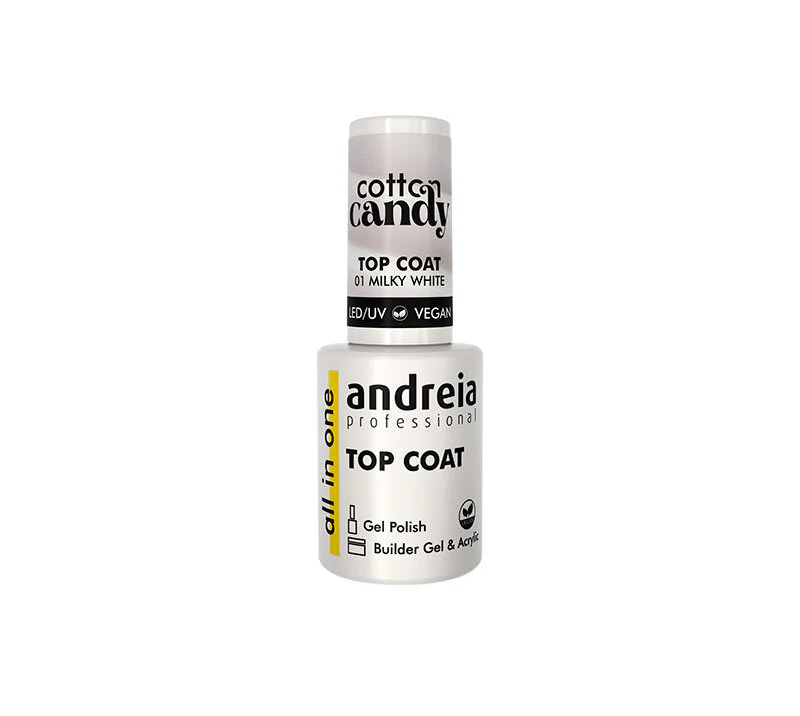 COTTON CANDY TOP COAT (01 MILKY WHITE) 10,5ML