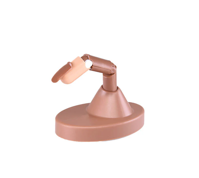 DEDO DE PRÁCTICAS ARTICULADO MARRÓN NAIL TRAINING FINGER BIFULL