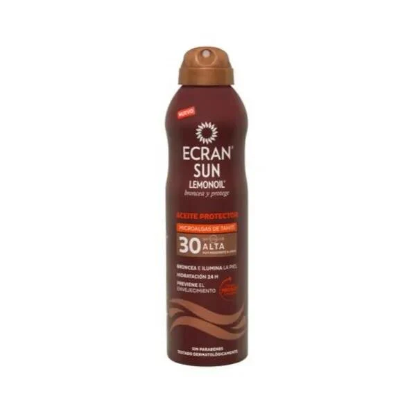 Ecran Sun Lemonoil Aceite En Spray Spf30 250ml