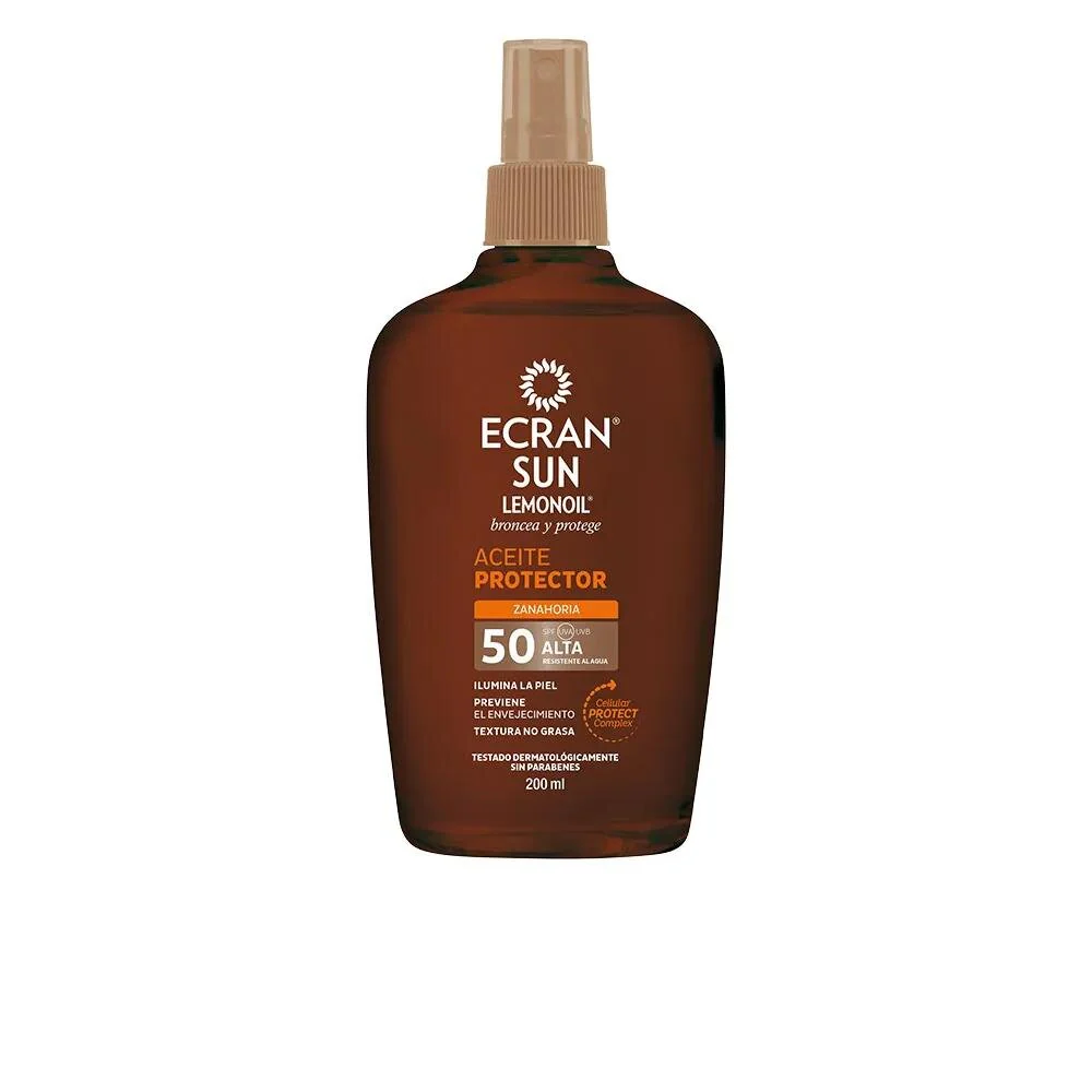 Ecran Sun Lemonoil Aceite Solar Spray Spf50 200ml
