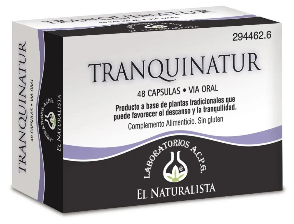 El Natural Tranquinatur 48 Cápsulas