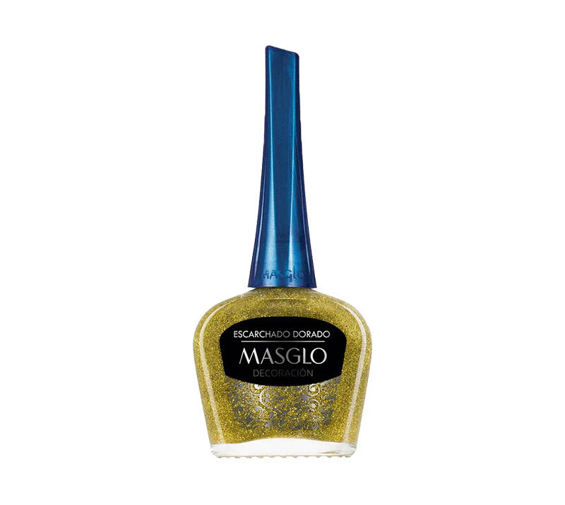 ESMALTE DECORACION ESCARCHADO DORADO 13,5ML