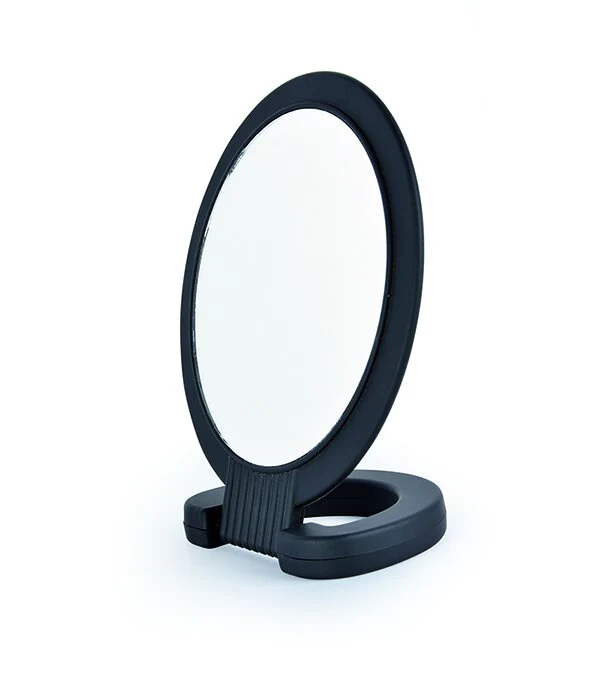 ESPEJO CLAM NEGRO 12.3CM SOPORTE MULTIFUNCIONAL BIFULL