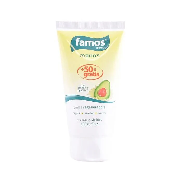 Famos Crema Manos Regeneradora Aceite De Aguacate 75ml