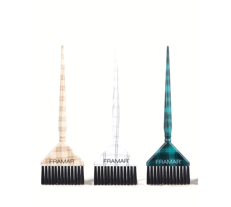 FRAMAR BIG DADDY BRUSH SET PLAID HAIR DAY