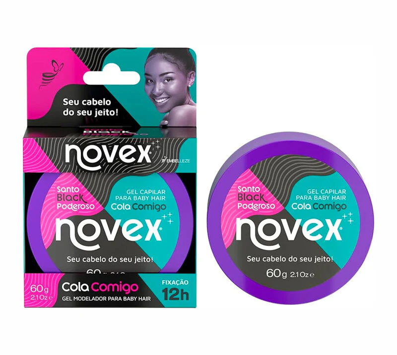 GEL NOVEX SANTO BLACK PODEROSO 60G