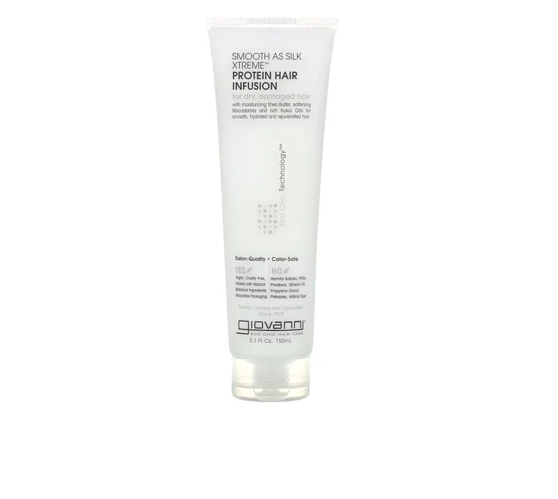 GIOVANNI ECO CHIC SMOOTH AS SILK XTREME PROTEIN HAIR INFUSION 150ML