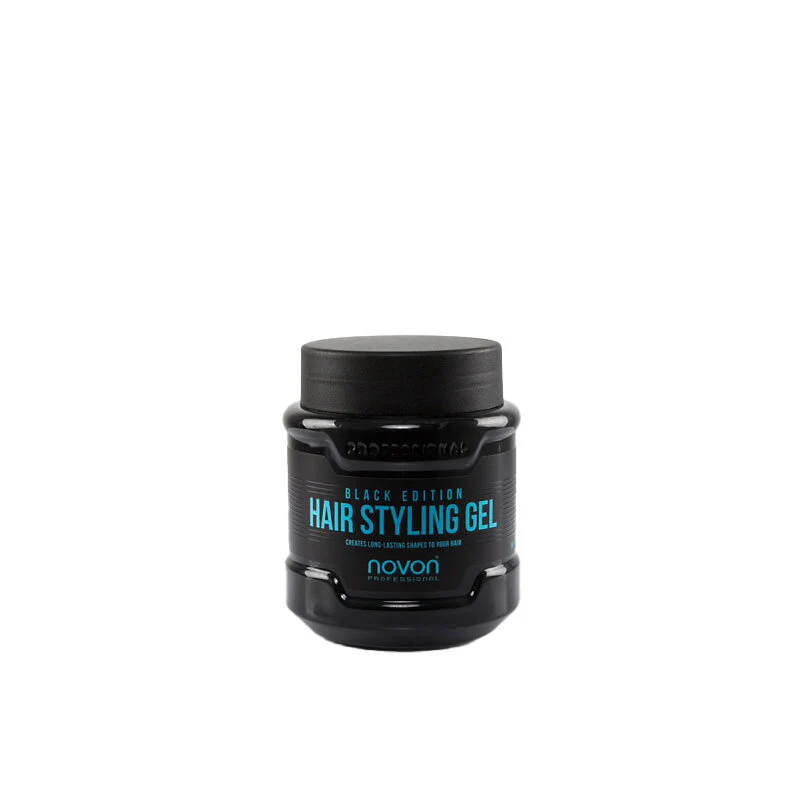 HAIR STYLING GEL BLACK EDITION - GEL DE PEINADO EDICION NEGRA  NOVON 700ml