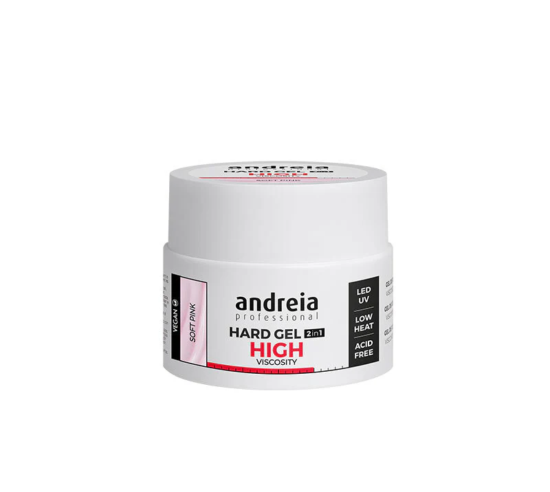HARD GEL HIGH VISCOSITY SOFT PINK 44GRS