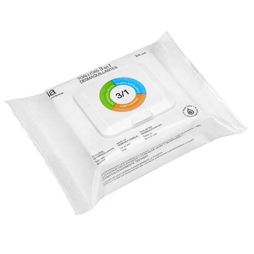 Interapothek Toallitas desmaquillantes 3 en 1 de 24 U.