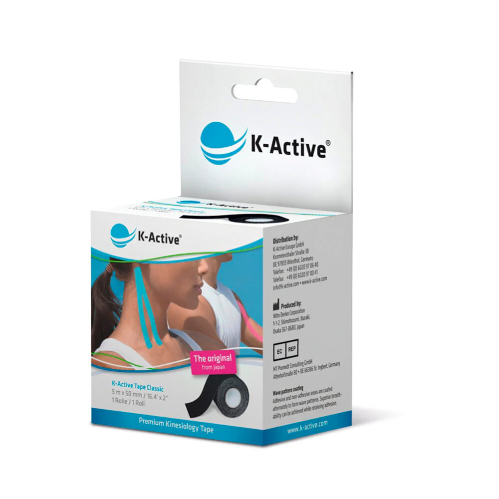 K-Active Vendaje Neuromuscular Negro