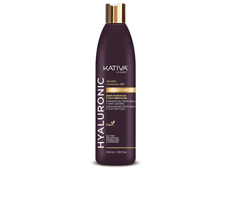 KATIVA HYALURONIC KERATINA Q10 ACONDICIONADOR 550M