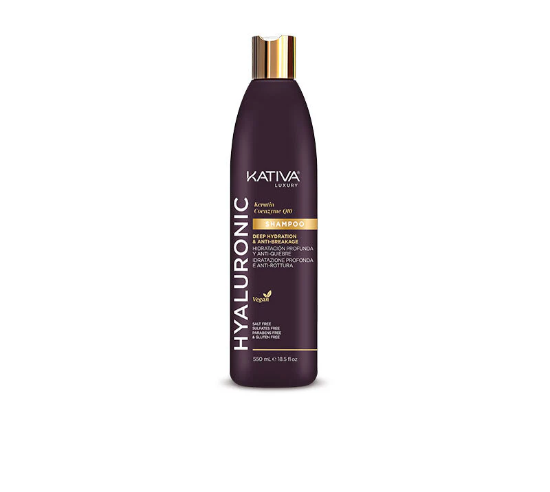 KATIVA HYALURONIC KERATINA Q10 CHAMPU 550ML
