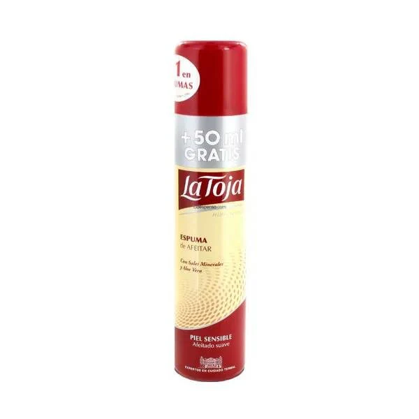 La Toja Espuma De Afeitar Piel Sensible 250+50ml