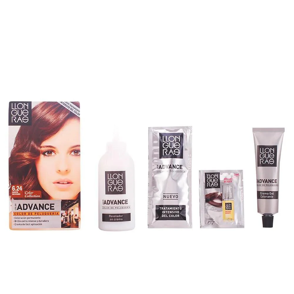 Llongueras Color Advance Hair Colour 6,24 Marrón Macadamia