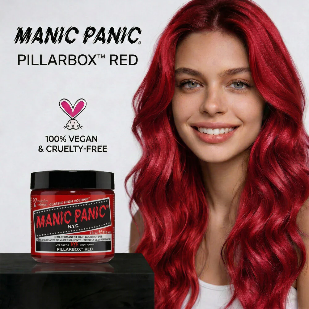 MANIC PANIC CLASSIC PILLARBOX RED