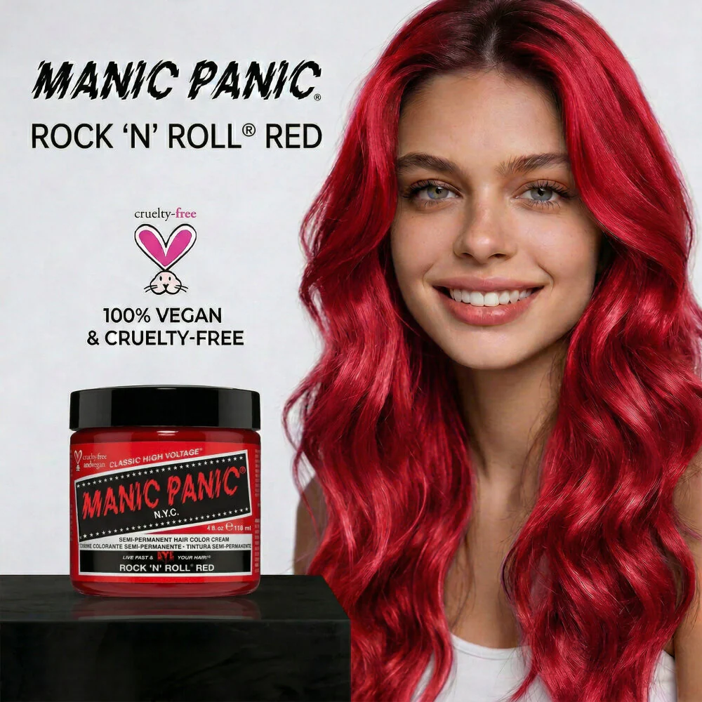MANIC PANIC CLASSIC ROCK ´N´ ROLL RED