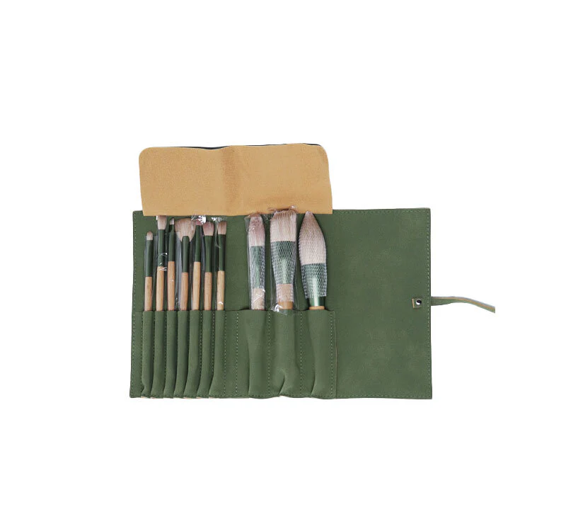 MANTA PINCELES ECO MAYA 10 UNDS MADERA DE HAYA Y PELO NYLON BIFULL