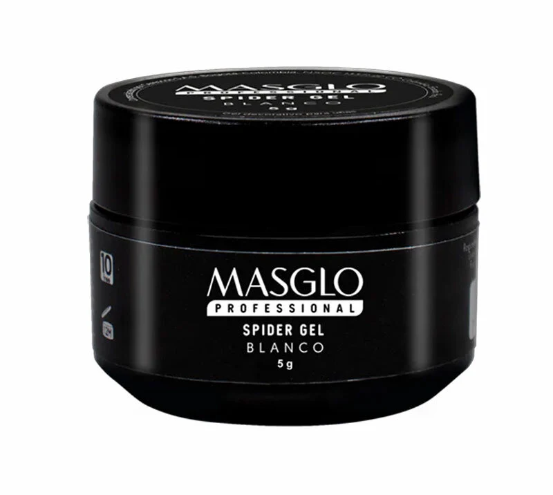 MASGLO  GEL POLISH SPIDER BLANCO 5GR