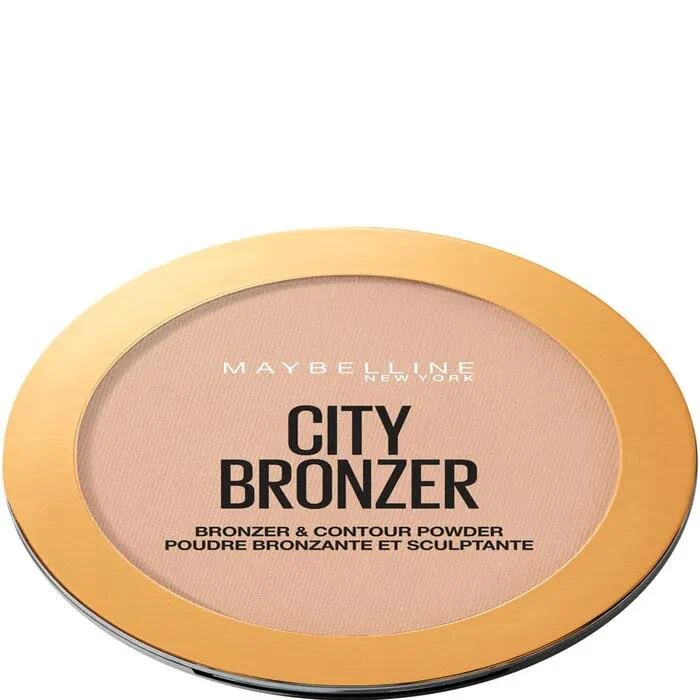 Maybelline City Bronzer Polvos Bronceadores Mate 250 Warm Medium Tono Pieles Medias - 8g
