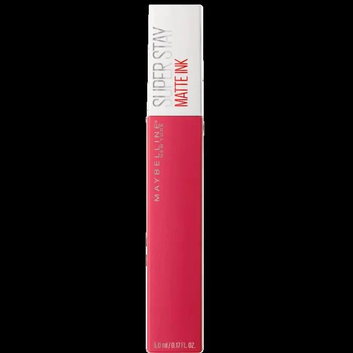 Maybelline Pintalabios Mate Larga Duración Superstay Matte Ink Tono 155 Savant Color Rosa