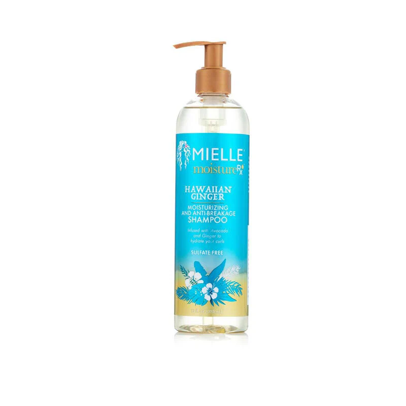 MIELLE MOISTURE RX HAWAIIAN GINGER MOISTURIZING AND ANTI-BREAKAGE SHAMPOO 355ML