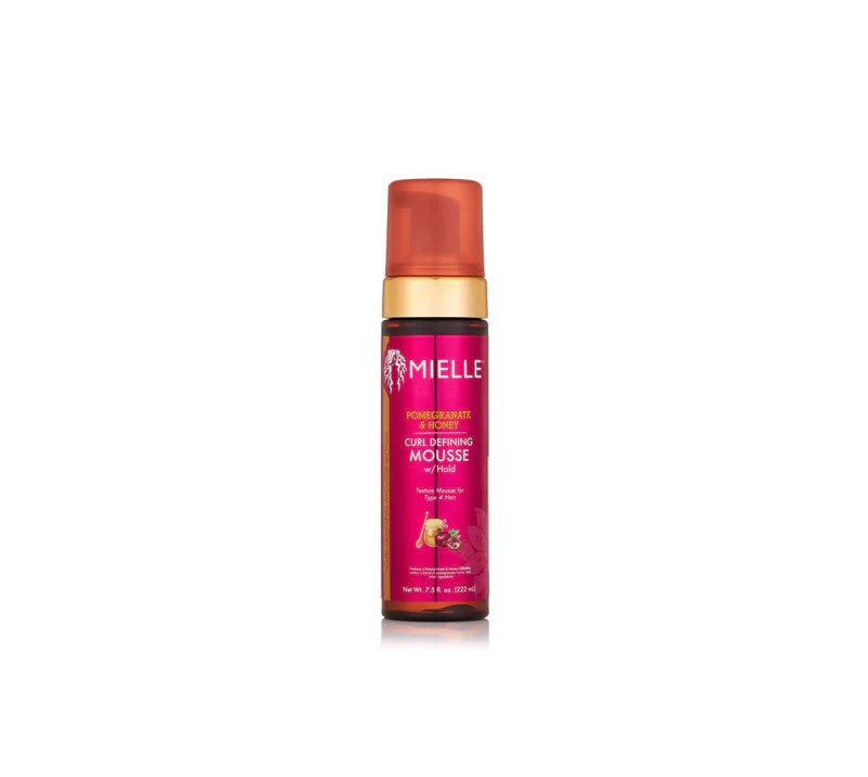 MIELLE POMEGRANATE & HONEY CURL DEFINING MOUSSE W/HOLD 222ML