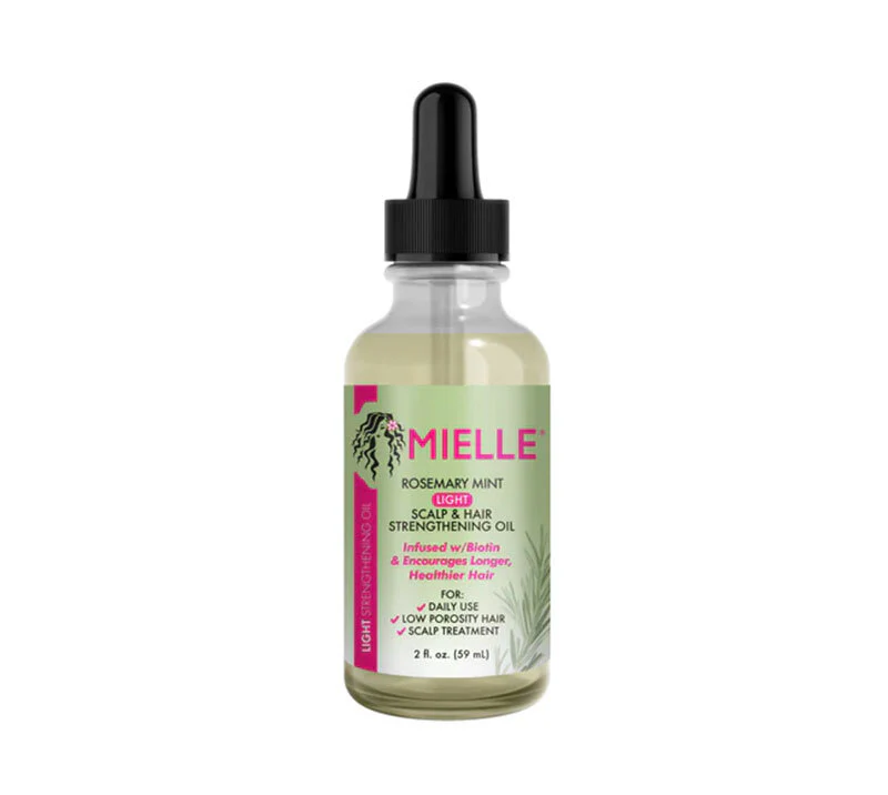 MIELLE ROSEMARY MINT SCALP & HAIR STRENGTH OIL 59ML LIGHT