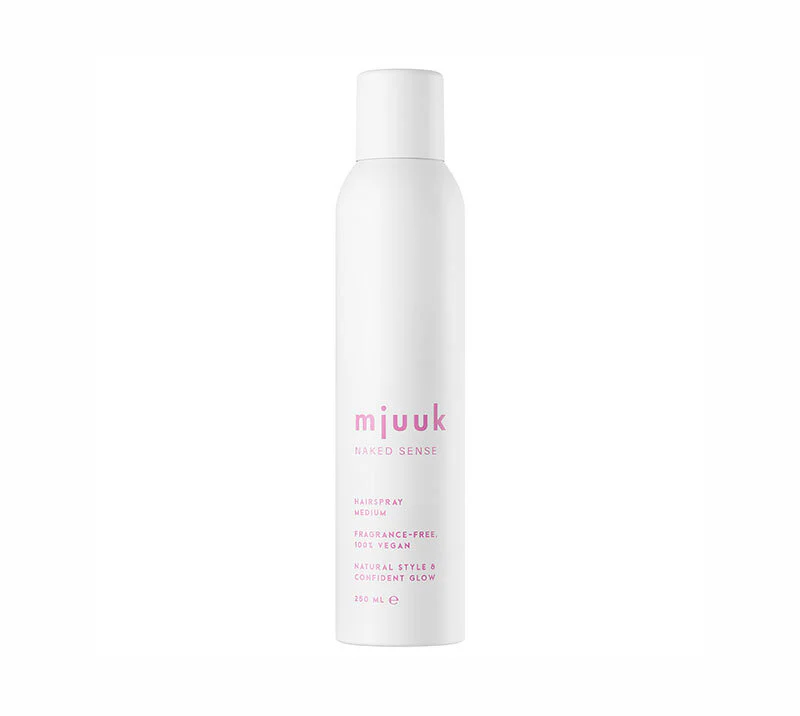 MJUUK NAKED SENSE FRAGRANCE-FREE HAIRSPRAY MEDIUM 250ML
